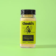 Chooki's Zest Chicken Salt 100g glass shaker bottle