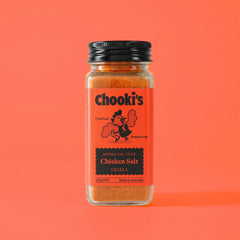 Chooki's Chilli Chicken Salt 100g glass shaker bottle